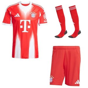 Bayern Munchen thuistenue 2025/2026 rood wit M-design